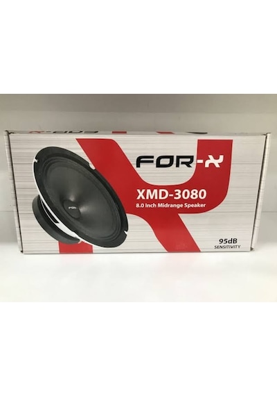For-X 3080-20 Cm-300W-150W Rms Kaliteli-Kapaklı Midrange-2 Adet