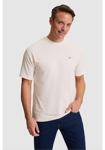 U.s. Polo Assn. Erkek Krem Tişört 50327201-vr071