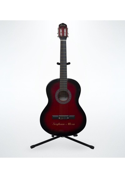 Kişiye Özel Sunburst Kırmızı Klasik Gitar