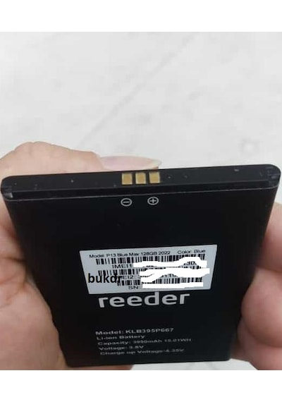 Gmr Reeder P13 Blue Max 2022 Batarya Pil