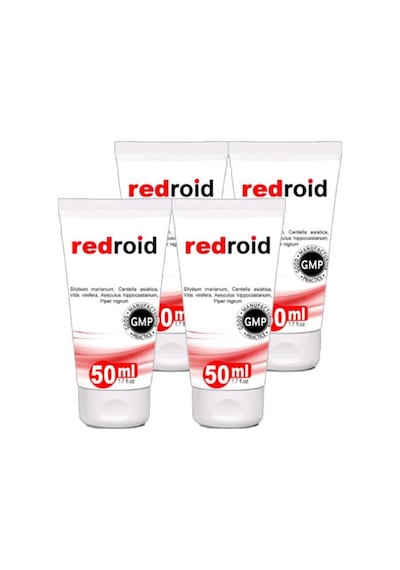 Süper Redroıd Doğal Özel Masaj Bakım Kremi 50 Ml X 4 Adet