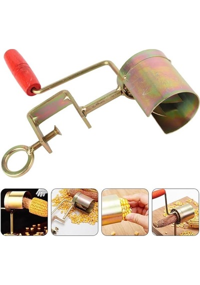 Sunup Sn-29725 Manuel Mısır Ayıklama Makinesi Masaya Sabitlenen Bilyalı Kollu Alet Diğer
