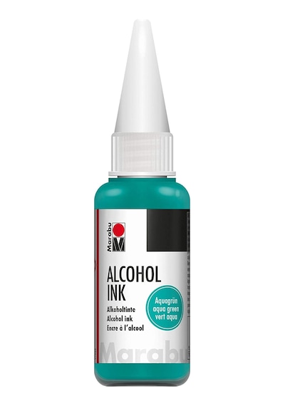 Marabu Alcohol Ink Alkol Bazlı Mürekkep 20 Ml. Aqua Green
