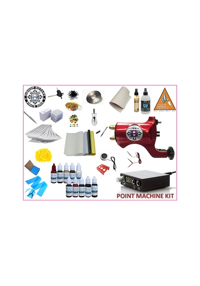 Rotary Bıshop Model Tattoo Dövme Makinası Full Set