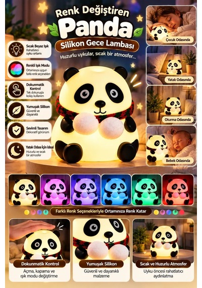 Renk Değiştiren Panda
