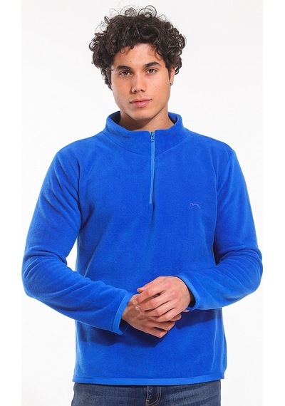 Slazenger SANNE IN Erkek Polar Saks Mavi