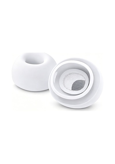 Apple Uyumlu AirPods Pro 2 Kulaklık Ucu Silikon Beyaz