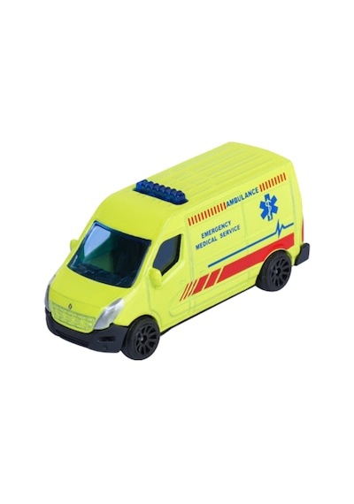 Majorette Sokak Yarış Arabaları Renault Master Sarı Çok Renkli