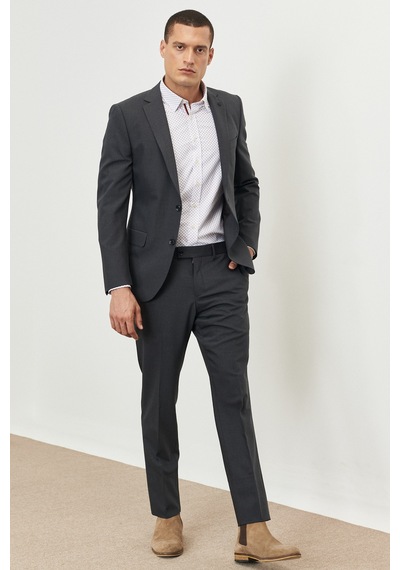 AC&Co / Altınyıldız Classics Altınyıldız Slim Fit Dar Kesim Mono Yaka Kareli Gri Takım Elbise 4a3023100042 001 AC&Co / Altınyıldız Classics Altınyıldız Slim Fit Dar Kesim Mono Yaka Kareli Gri Takım Elbise 4a3023100042 001