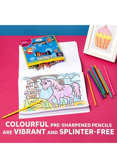 Paper Mate Kuru Boya Kalemi 12'li 124-Pembe