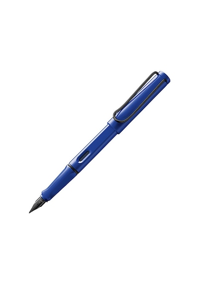 Lamy Safari Dolma Kalem Metal Siyah Klips M Uc Mavi