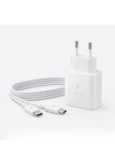 45w Süper Hızlı Şarj Adaptörü Usb-c Pd 3.0 Pps Fast Charger + 5a Type-c To Type-c Kablo Bx40