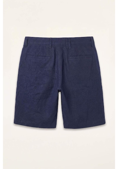 Defacto %100 Keten Bermuda Şort G1399ax26smnv106 Lacivert-nv106