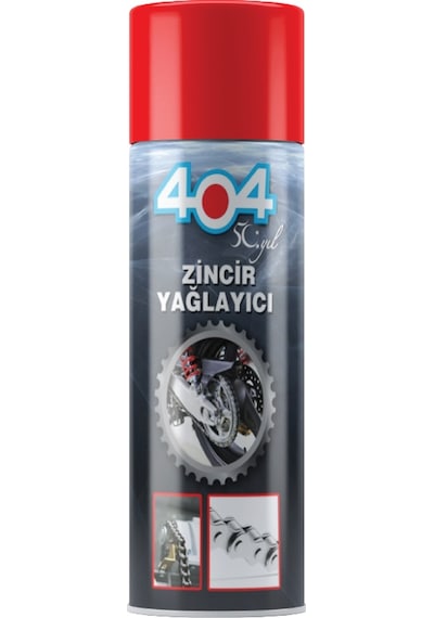 404 Zincir Yağlama Bakım Spreyi 400 Ml - Motor Zinciri Yağlama