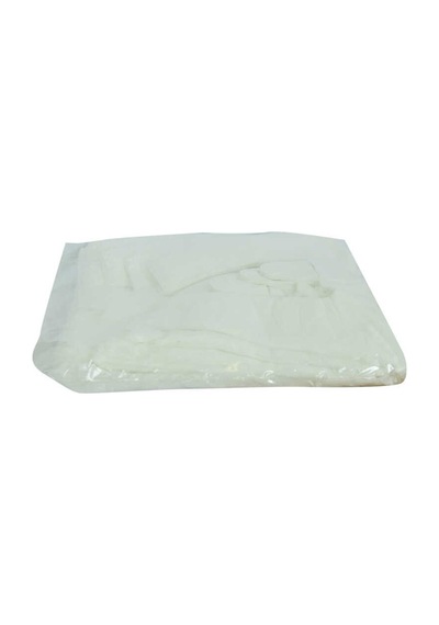 Ekonomik Küçük Boy Atlet Hışır Poşet 38x22 Cm İnce Beyaz 250 Adet 1 Paket