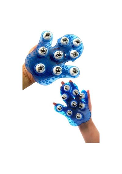 Masaj Eldiveni 9 Bilyeli Palm Masaj Eldiven Tam Vücut Diğer