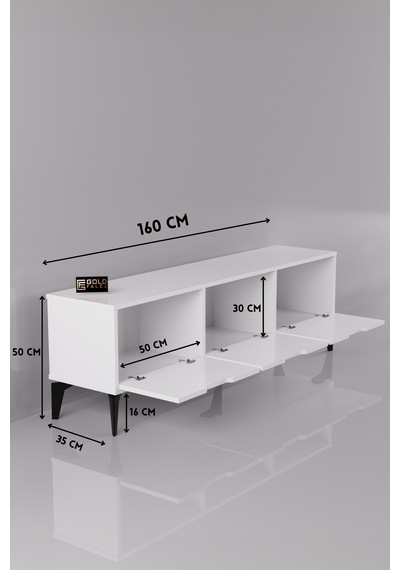Reyo Falez Royal Tv Sehpası 160 Cm Tv Ünitesi Kapaklı Modern Şık Minimal Salon Konsolu 5091 Beyaz Reyo Falez Royal Tv Sehpası 160 Cm Tv Ünitesi Kapaklı Modern Şık Minimal Salon Konsolu 5091 Beyaz
