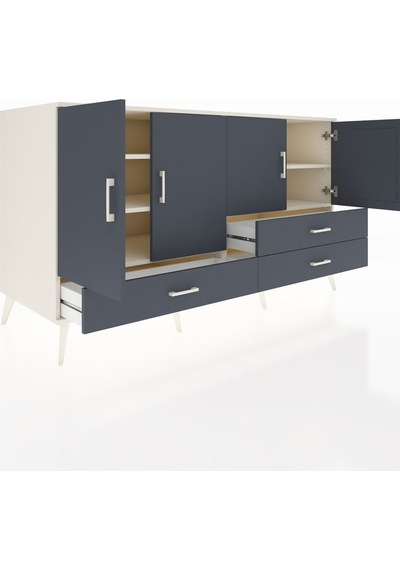 Kronos Konsol 5 Raflı 3 Çekmeceli 4 Kapaklı 176x59x99 Aytaşı-antr Aytaşı-antrasit Kronos Konsol 5 Raflı 3 Çekmeceli 4 Kapaklı 176x59x99 Aytaşı-antr Aytaşı-antrasit