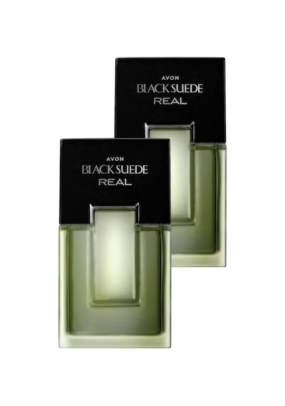 Avon Black Suede Real Erkek Parfüm EDT 2 x 75 ML