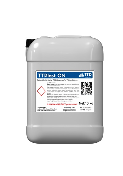 Ttplast Cn Kristalize Etki Oluşturan Su Yalıtım Katkısı-10 Kg