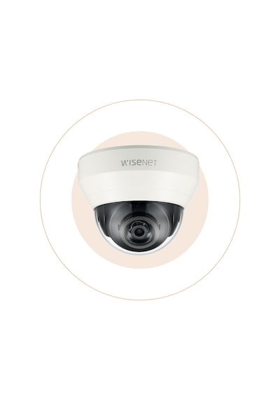 Samsung Uyumlu Snd-L6013P Ip Dome Kamera