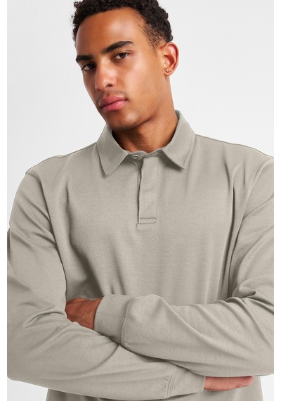 Lescon Erkek Uzun Kol Polo Yaka T-shirt 25s-1262-25n Sarı