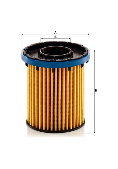 Hu 8016 - Yağ Filtresi - Mann Fılter