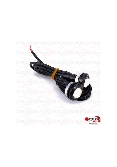 Kartal Göz Led Ayna Altı Led Lamba 2Adet Ortam Aydınlatma Beyaz 22Mm