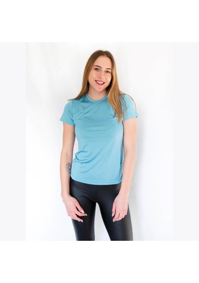 Lotto Kadın Su Yeşili  Düz T-Shirt W1111 Yeşil
