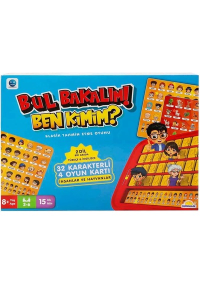 Bul Bakalım Ben Kimim Oyunu