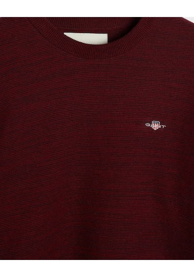 Gant Erkek Regular Fit Bisiklet Yaka Logolu Kazak-bordo Bordo Gant Erkek Regular Fit Bisiklet Yaka Logolu Kazak-bordo Bordo