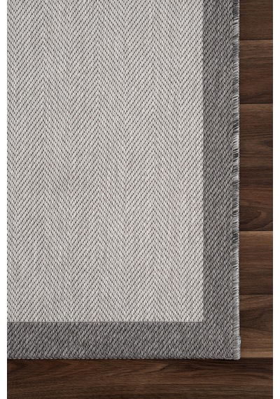 Fresco Soft Gri Antrasit Yıkanabilir Halı A3936a Gri Antrasit