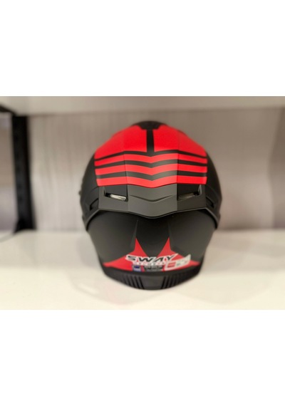 Sway Sw 867 Blade Full Face Kapalı Kask Kırmızı - Siyah