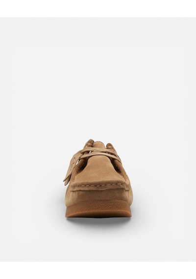 Clarks Wallabeeevo Dark Sand Suede Erkek Bej Günlük Ayakkabı 26172821 Bej