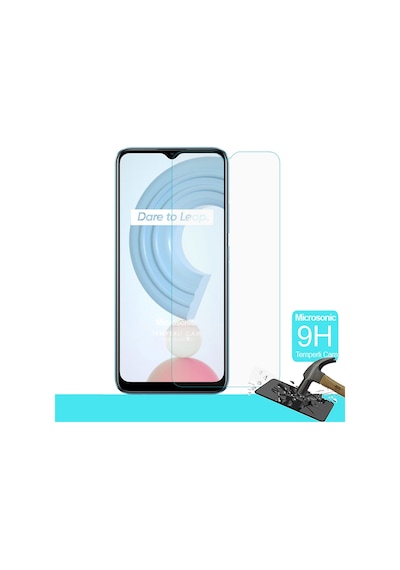 Microsonic Realme C21 Tempered Glass Cam Ekran Koruyucu