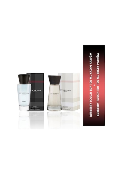 Burberry Touch Edt 100 Ml Erkek Parfüm + Burberry Touch Edp 100 Ml Kadın Parfüm Aromatik - Odunsu
