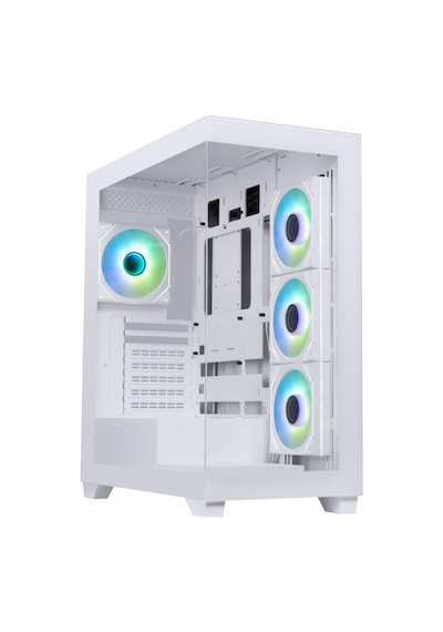 Bitfenix Ceto Premium White 850w 80+ Bronze Psu 4x120mm Argb Fan Akak0btf0029