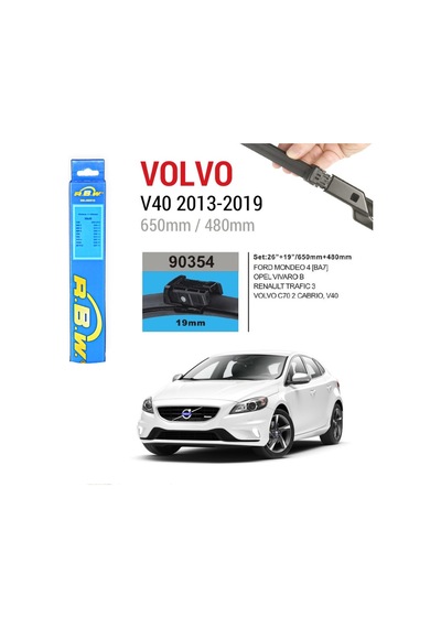 Volvo V40 Rbw Muz Silecek Takımı 2013-2019