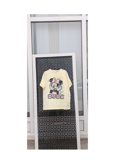 Çınar Boutique Mickey Mouse Tişört Sarı Sarı