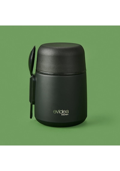 Kitchen Yemek Termosu - Siyah - 500 Ml Çok Renkli