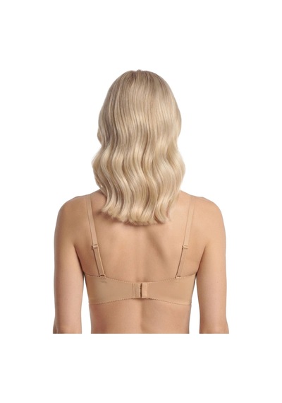Cottonill Seamless Bra - Serina Ten Balenli Lazer Kesim Yarım Dolgulu Push Up Straplez Kadın Sütyen Cottonill Seamless Bra - Serina Ten Balenli Lazer Kesim Yarım Dolgulu Push Up Straplez Kadın Sütyen
