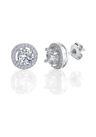 1.50 Karat Effective Diamond Büyülü Işıltı Tektaş Gümüş Küpe