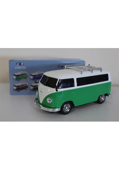 Everton Rt-1945 Yeşil Arabalı Bluetooth Fm-usb-tf-aux Şarjlı Nostaljik Radyo