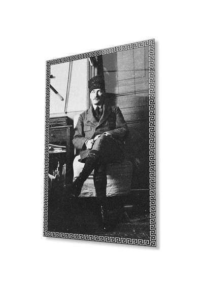 Atatürk Cam Tablo 4mm Dayanıklı Temperli Cam, Atatürk Glass Wall Art4