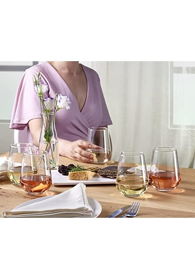 Allegra 6'li Set, Şarap, Meyve Suyu, Su, Viski, 425 Ml Çok Renkli