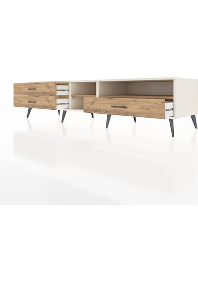 Kronos Tv Ünitesi 2 Raflı 3 Çekmeceli 220x59x51 Aytaşı-çam Atlas Çam/atlas Çam - Aytası Kronos Tv Ünitesi 2 Raflı 3 Çekmeceli 220x59x51 Aytaşı-çam Atlas Çam/atlas Çam - Aytası