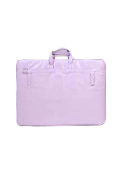 Bback Suni Deri Proje Çantası 55x75 Cm Lila 564
