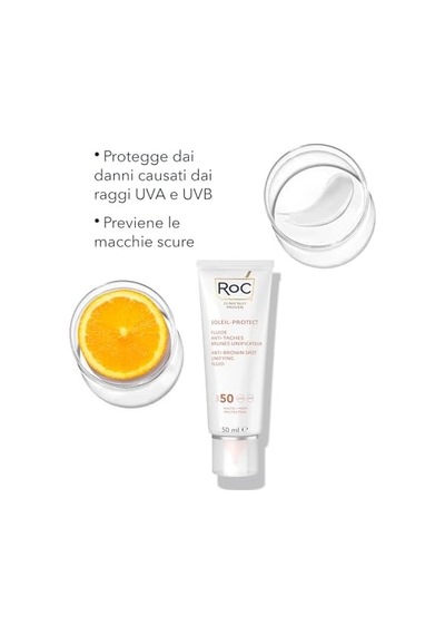 Roc Soleil-protect Leke Karşıtı Yüz Güneş Bakım Kremi Spf50 50 Ml