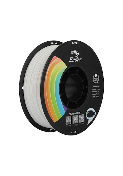 Creality Ender Pla+ Beyaz Filament 1.75mm 1kg