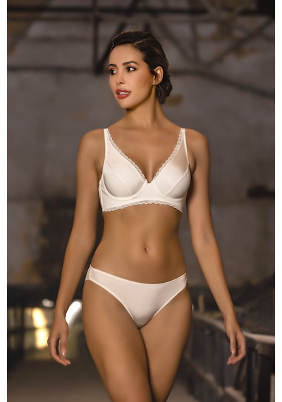 Etiler Collection Golshan Giorgia Wire Bra, Ekrı Konforlu Ve Şık Sütyen Çok renkli